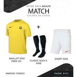 Ensemble Match MC Nike Park VIII et Short Park III