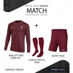 Ensemble Match ML Nike Park VIII et Short Park III