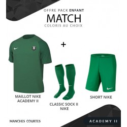Pack Match Nike Academy II - Enfants