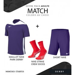 Pack Match Futsal Nike Park Derby – Maillot et Short Park III