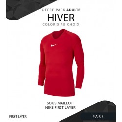 Pack Maillot Nike Park First Layer Homme
