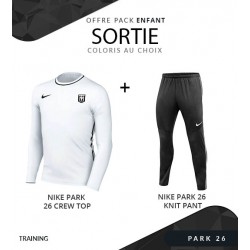 Pack Nike Park 26 Col Rond pour enfants