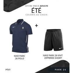 Pack Nike Park 26 Polo Short Football