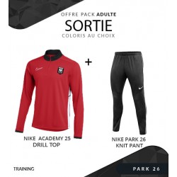 Pack Nike Academy 25 Demi Zip pour homme