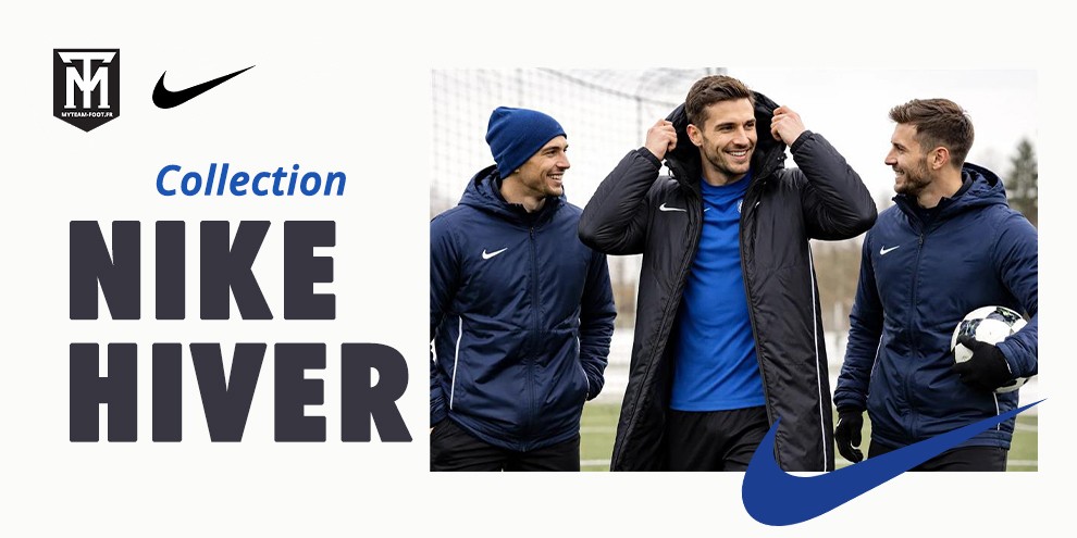 Collection Nike hiver 2026 - équipements football temps froid