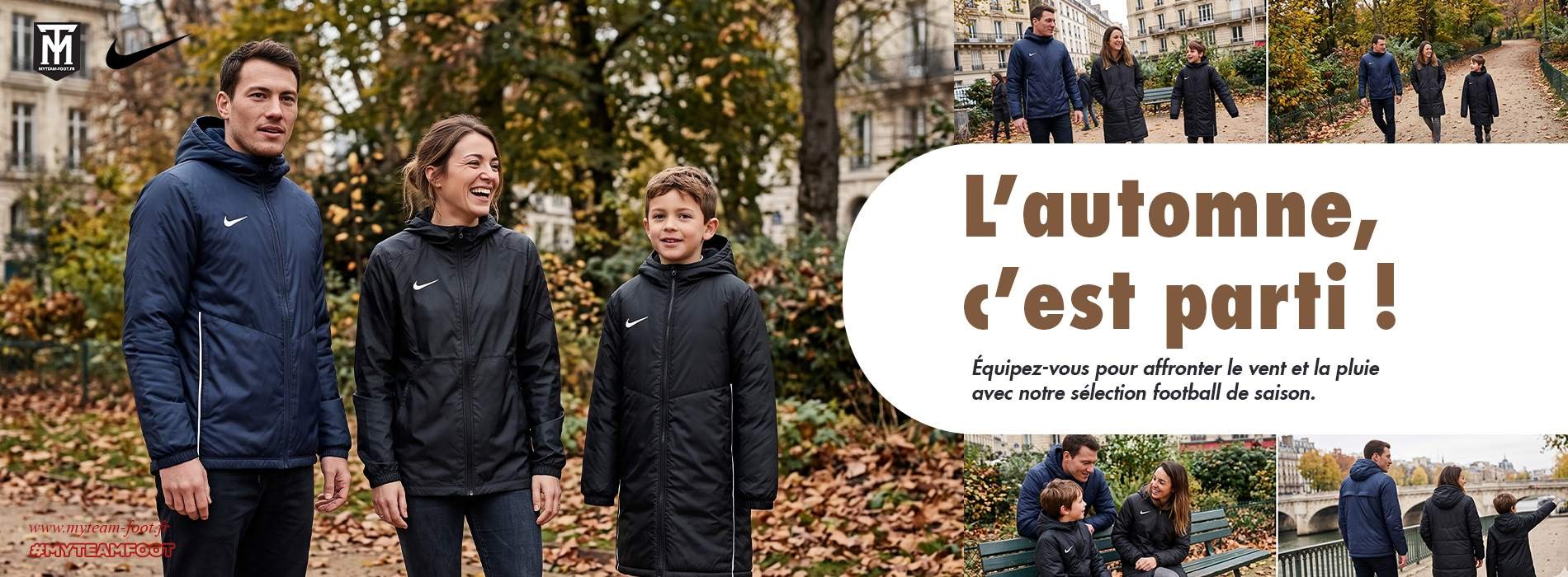 D&eacute;couvrez les nouveaut&eacute;s Nike Football pour affronter le vent et la pluie cet automne 2026