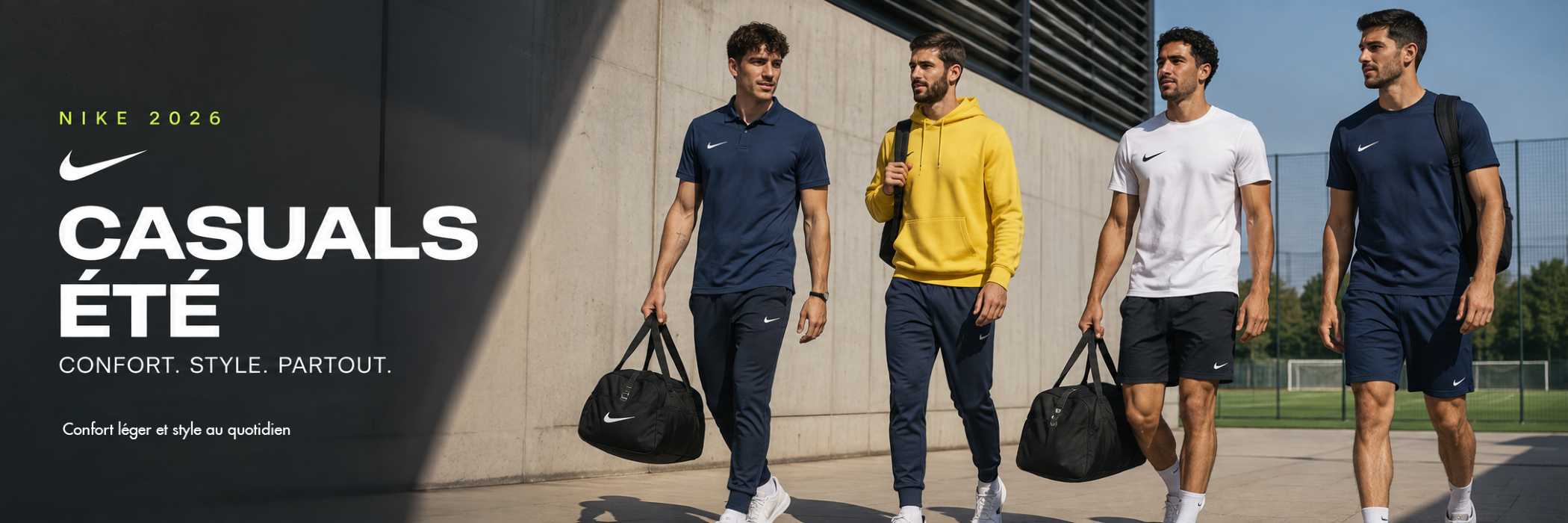 Tenues Nike Casual Homme – Été 2026